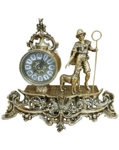 Часы Пастушок каминные золото Размер 35x30 см Bello de bronze