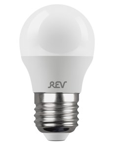 Лампа светодиодная комплект 5 шт G45 Е27 9W 4000K 32409 6 Rev
