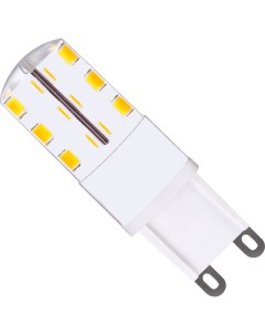 Лампа светодиодная комплект 5 шт JCD G9 1 6W 3000K 32439 3 Rev