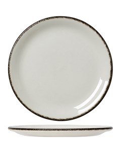 Тарелка пирожковая Чакоул дэппл 15 см черный фарфор 17560568 Steelite