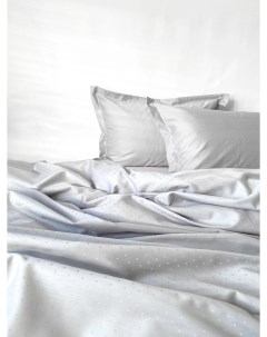 Комплект постельного белья JACQUARD PLATINA размер евро цвет серебристый Comfort