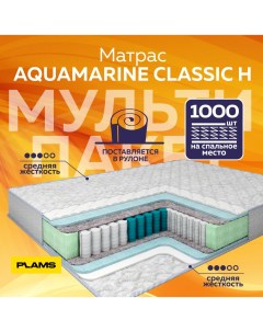Матрас пружинный Aquamarine Classic H 80Х200 Plams