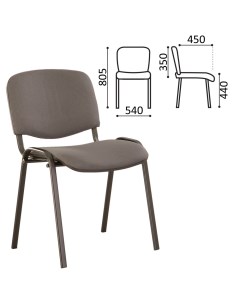 Офисный стул ISO 235743 черный серый Nobrand