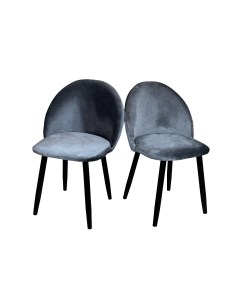 Комплект стульев 2 шт Мокка серый Solarius