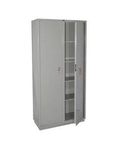 Шкаф металлический для документов КБС 10 1850х880х390 мм 90 кг 2 отделения сварной Контур