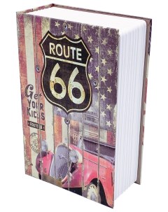 Книга сейф Route 66 24 см Hittoy