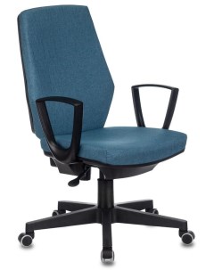 Кресло CH 545 с подлокотниками ткань синее 1504022 Бюрократ