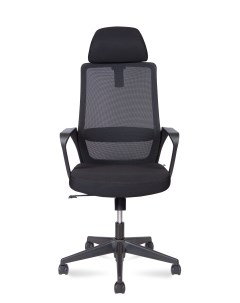 Кресло офисное Pino black черный пластик черная ткань Norden