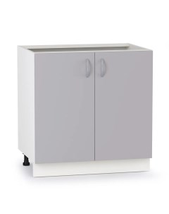 Кухонный модуль напольный шкаф Мальма серый 80х58х82 см Ластра