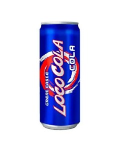 Газированный напиток 0 33 л Loco cola