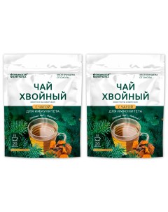 Чай Хвойный с чагой 2 шт по 40 г Сибирская клетчатка
