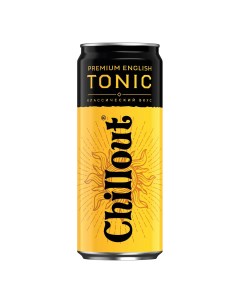 Газированный напиток Premium English Tonic 330 мл Chillout