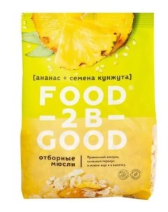 Мюсли ананас и семена кунжута без cахара 300 г х 2 шт Food-2be-good