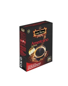 Кофе растворимый KING COFFE Американо 15 стиков по 1 г King coffee