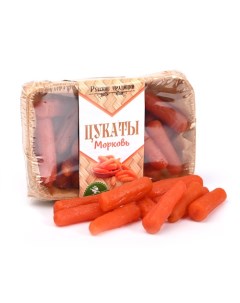 Цукаты из моркови 2 шт по 150 г Русские традиции