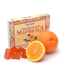 Мармелад натуральный с кусочками Апельсина 2 шт по 160 г Русские традиции