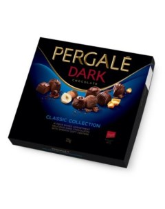 Конфеты в темном шоколаде 343 г Pergale