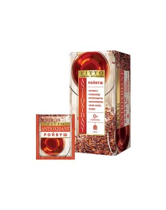 Чай травяной Antioxidant Ройбуш 25 пакетиков 37 г Fitto