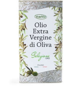 Оливковое масло нерафинированное Olio Extra Vergine di Oliva Selezione ORO Италия 5л Vesuvio