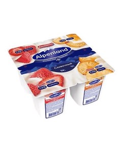 Йогуртный продукт 7 5 95 г в ассортименте Alpenland