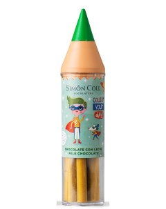 Молочный шоколад Цветные карандаши 30 г Simon coll