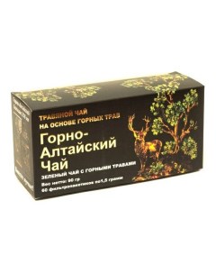 Чай травяной горно алтайский в пакетиках 1 5 г x 60 шт Нарине