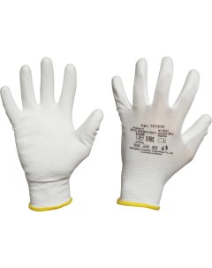 Перчатки защитные нейлоновые с полиуретановым покрытием размер 10 Ооо дельта