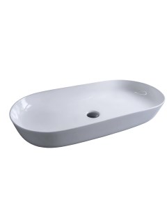 Накладная белая раковина для ванной N9348 Gid