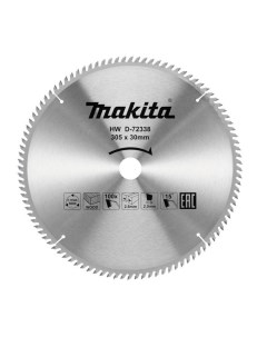 Пильный диск по дереву D 72338 305x30х2 мм 100 зубьев Makita