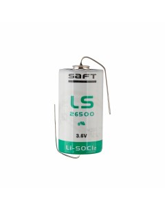 Батарейка LS26500 R14 C Lithium 3 6 В 7700 мАч с аксиальными выводами Saft