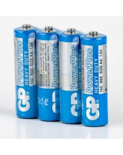 Батарейка PowerPlus HEAVY DUTY 1 5 В R6 в упаковке 4 штуки Gp