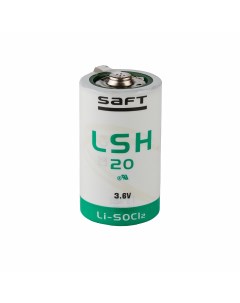 Батарейка LSH20 D R20 Lithium 3 6 В 13000 мАч с лепестковыми выводами Saft