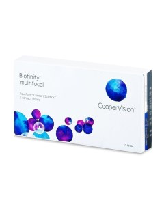 Линзы контактные CooperVision multifocal 3 шт 6 2 50 N Biofinity