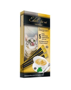 Лакомство для кошек Крем суп с птицей и печенью 75 г Edel