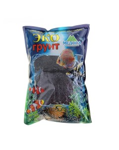 Грунт для аквариума Черный блестящий r 0024 3 5 кг Экогрунт