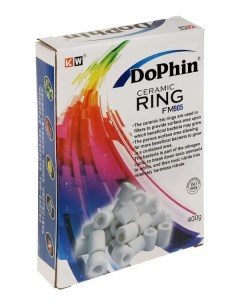 Кольца керамические для аквариумных фильтров Ceramic Ring FM905 400 гр Dophin