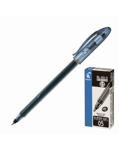 Ручка гелевая Pilot Super Gel 0 5 мм стержень черный одноразовая 12 шт Nobrand
