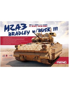 Сборная модель Meng 1 35 M2A3 Bradley w BUSK III SS 004 Meng model