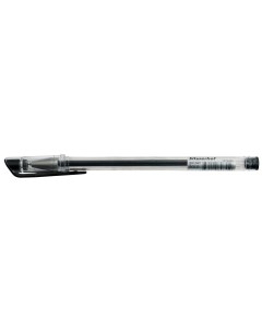 Ручка гелевая Solo 0 5мм черная линия 0 3мм Silwerhof