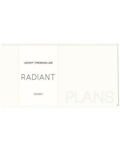 Планинг Radiant 64 л белый Listoff