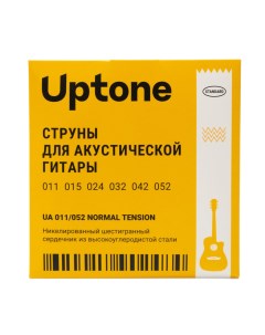 Струны для акустической гитары Standard UA 011 052 Uptone