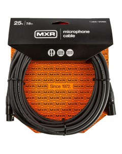 DCM25 MXR Микрофонный кабель 7 6м Dunlop