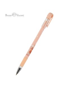 Ручка шариковая BrunoVisconti MagicWrite Мышка с орешком узел 0 5 мм синие чернила ма Nobrand