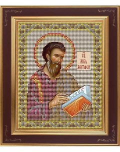 Набор для вышивания бисером М 264 Св апостол и евангелист Матфей 12х15 с Galla collection