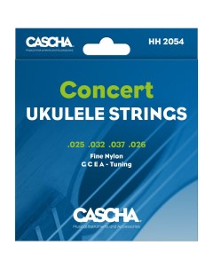Струны для укулеле концерт HH 2054 Cascha