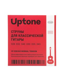Струны для классической гитары Standard UC 028 043 Uptone