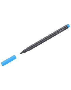 Ручка капиллярная Grip Finepen 286587 синяя 0 4 мм 10 штук Faber-castell