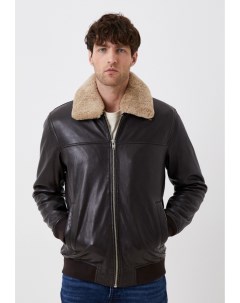 Куртка кожаная утепленная Urban fashion for men