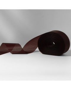 Лента капроновая 50 мм 100 5 м цвет темно коричневый Nobrand