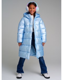 Пальто текстильное с полиуретановым покрытием для девочек School by playtoday